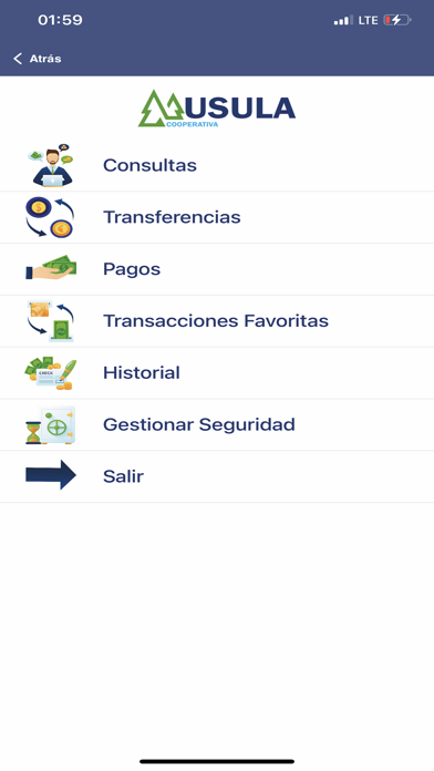Usula Móvil Screenshot