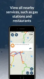 sask snowmobile trails iphone screenshot 3