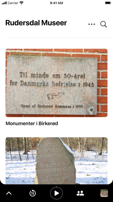 Rudersdal Museer Screenshot