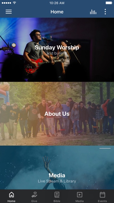 University Heights Church Screenshot