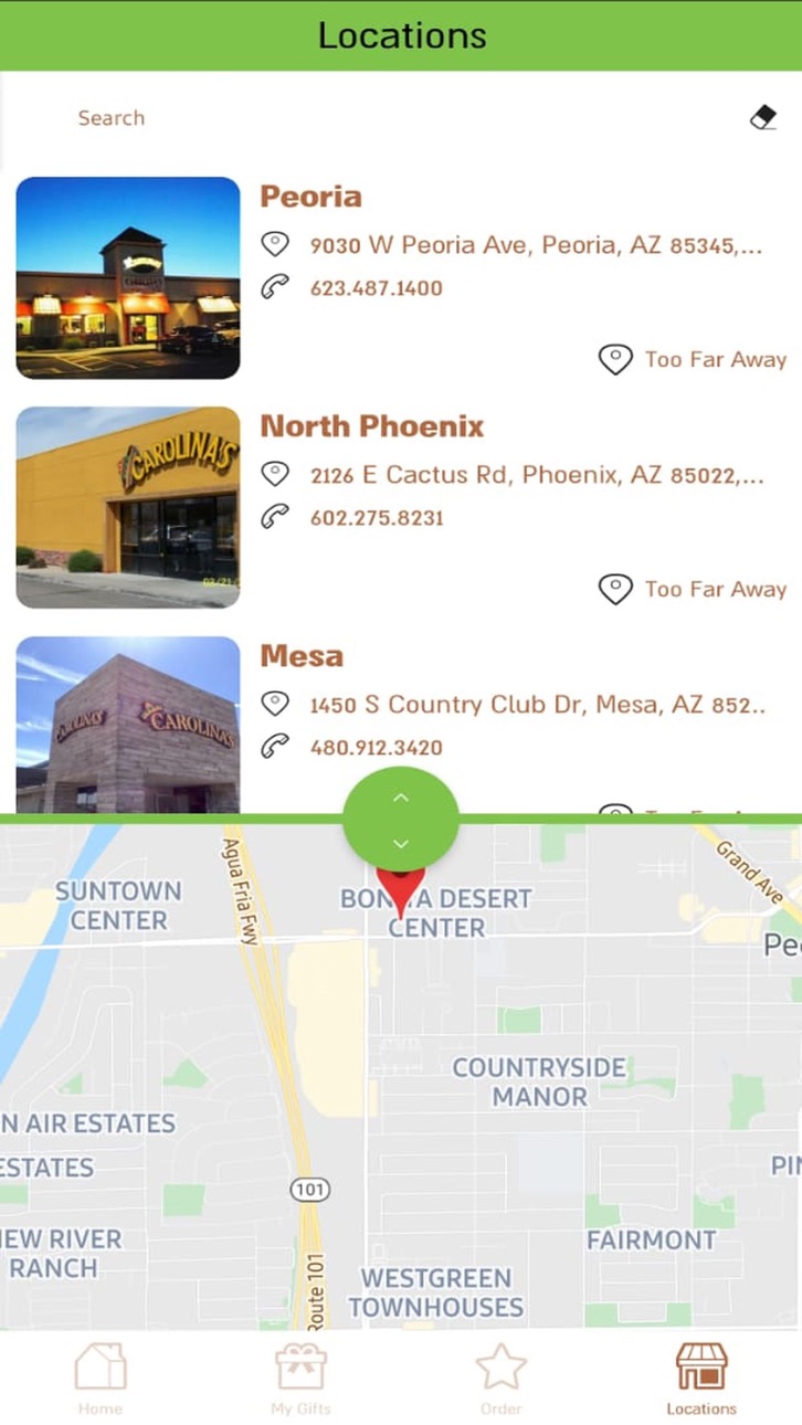 iPhone screenshot
