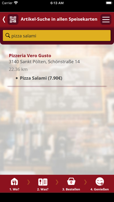 Appatini: Einfach. Bestellen. Screenshot