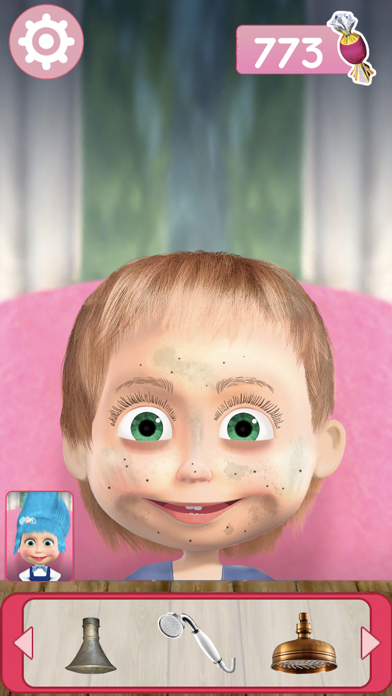 Masha and the Bear Hair Salon Screenshot