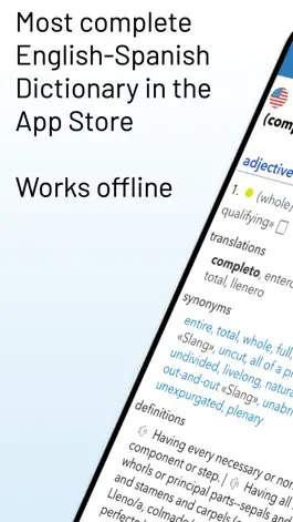 Game screenshot English Spanish Dictionary mod apk