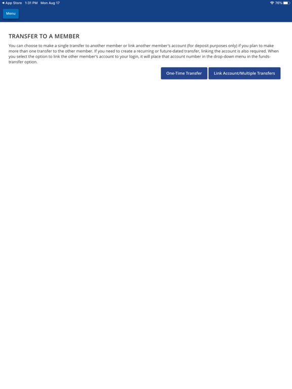 Screenshot #6 pour Erie FCU Mobile App
