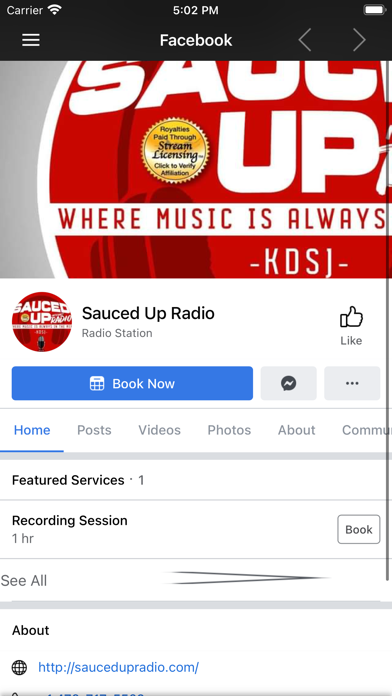 Sauced Up Radio Screenshot