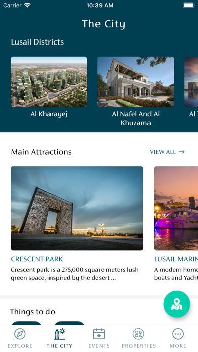 Lusail City App Screenshot