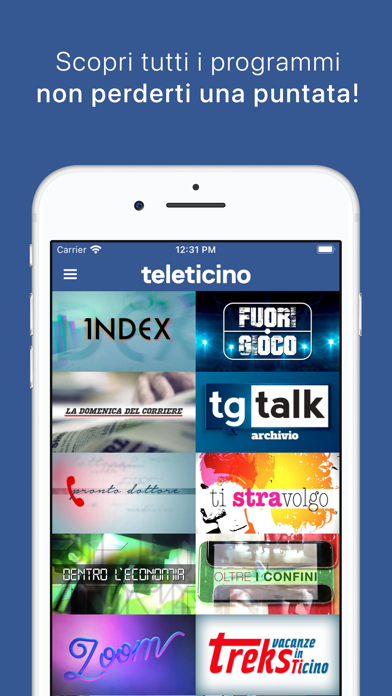 TeleTicino Screenshot