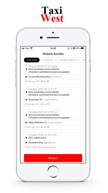 West Taxi Zabrze i Ruda Śląska screenshot-4