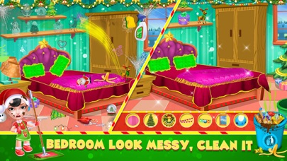 Christmas House Cleaning Games Screenshot