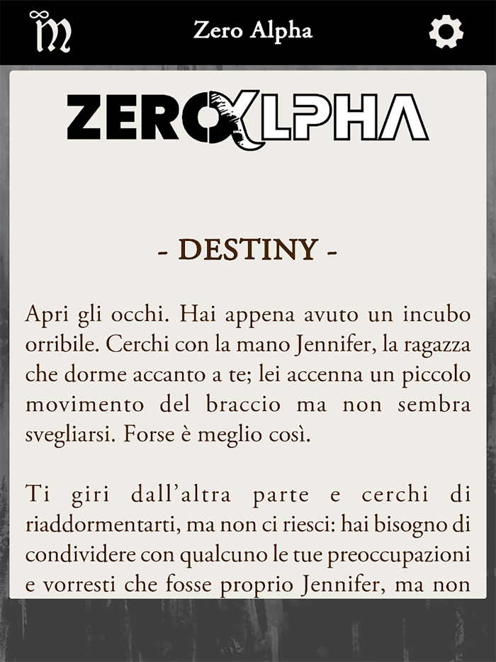 Zero Alpha Destiny