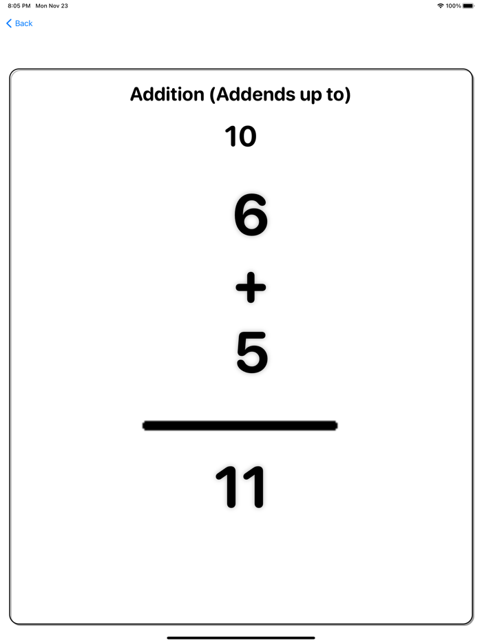 Math Practice Flash Cards