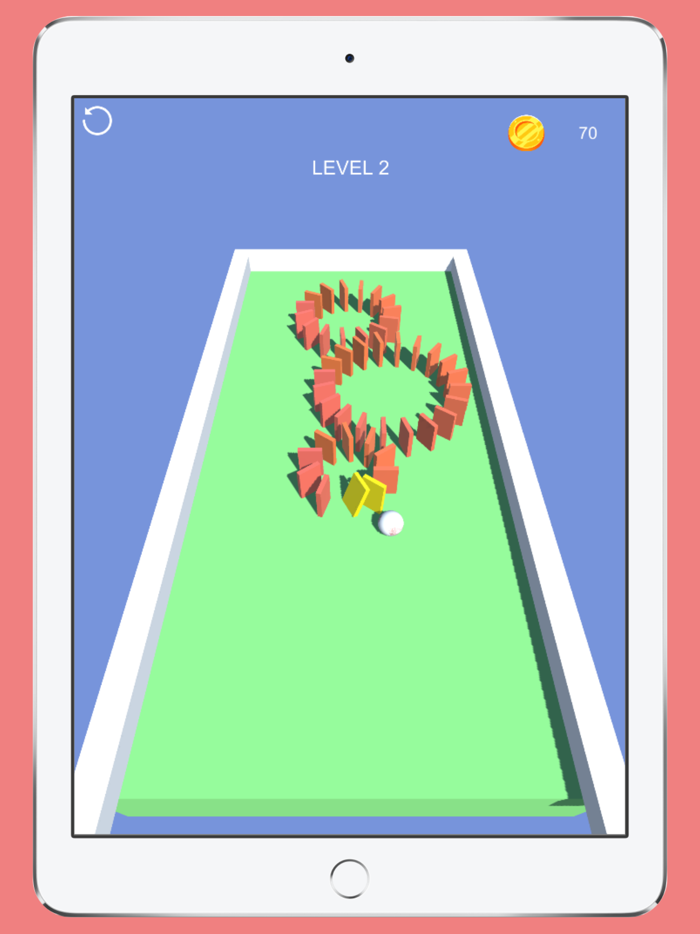 Domino Shot 3D Roll and Smash