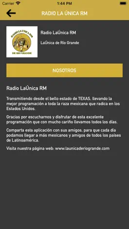 Game screenshot Radio La Única RM apk