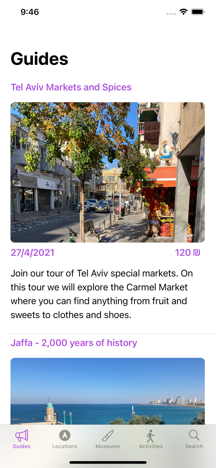 Tel Aviv Guide and Travel