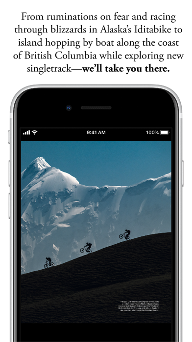 Mountain Flyer Magazine Screenshot