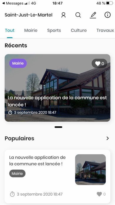 Saint Just Le Martel Screenshot