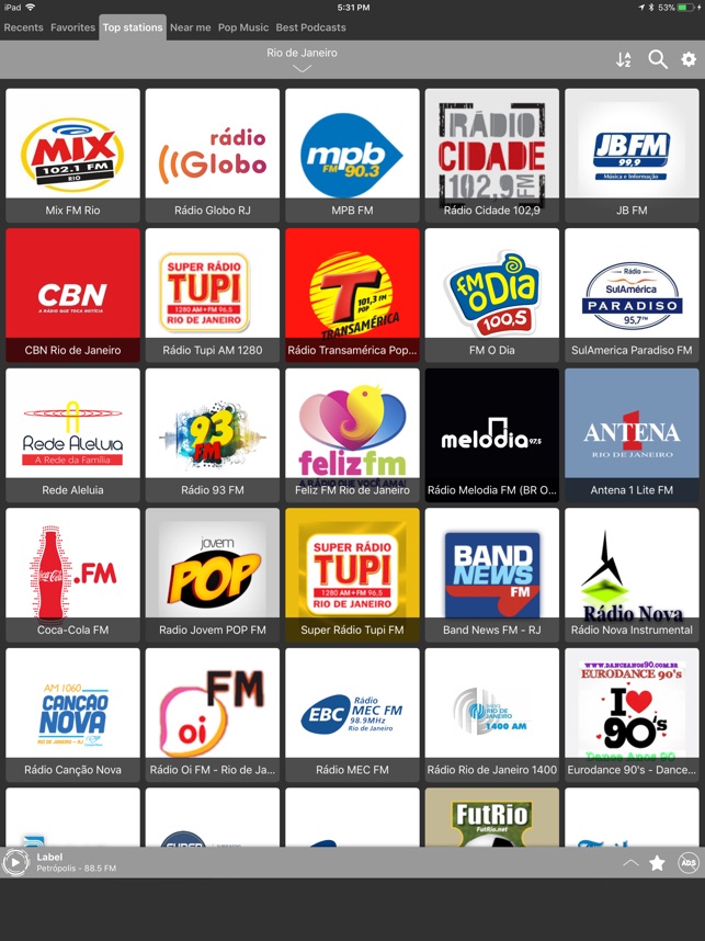 Rádio Brasil: Radios FM Online dans l'App Store