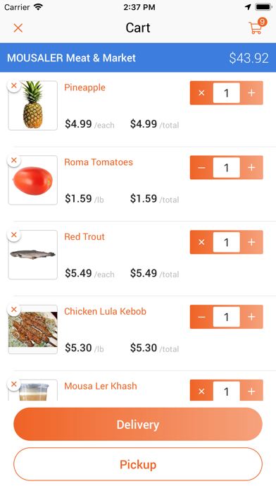 Mousaler Market Screenshot