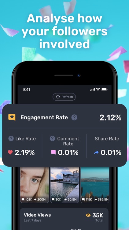 Analyzer for TikTok tiMetric