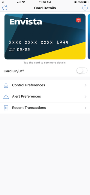 Envista Debit Card Control(圖2)-速報App