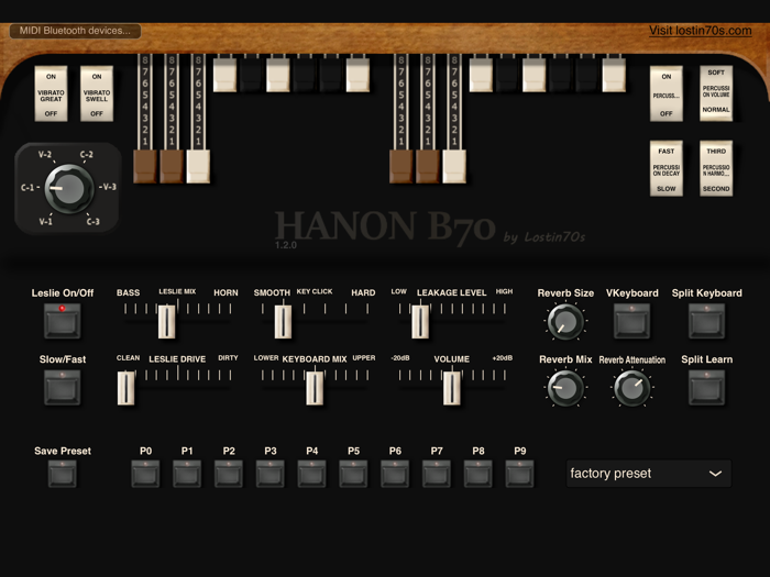 HaNon B70 ToneWheel Organ