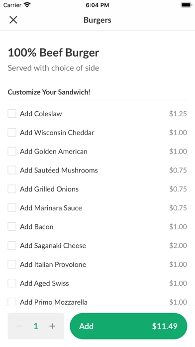 Village Inn Pizzeria Screenshot