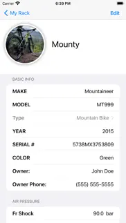 bike rack iphone screenshot 2
