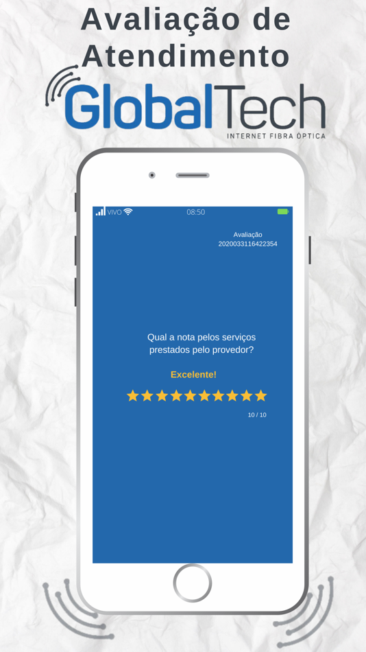#7. GlobalTech Telecom (iOS) By: HubSoft