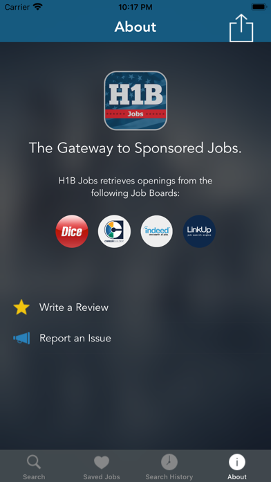H-1B Jobs Screenshot