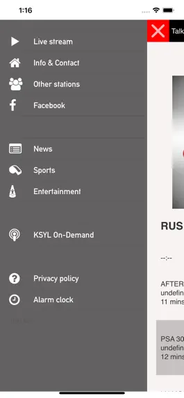 Game screenshot KSYL Cenla's Talkradio apk
