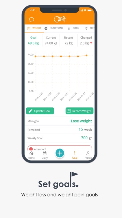 O2Fit - Diet & Calorie Counter screenshot-6