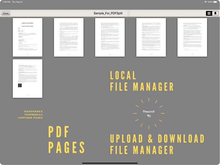 PDF Pages Pro  AddMove