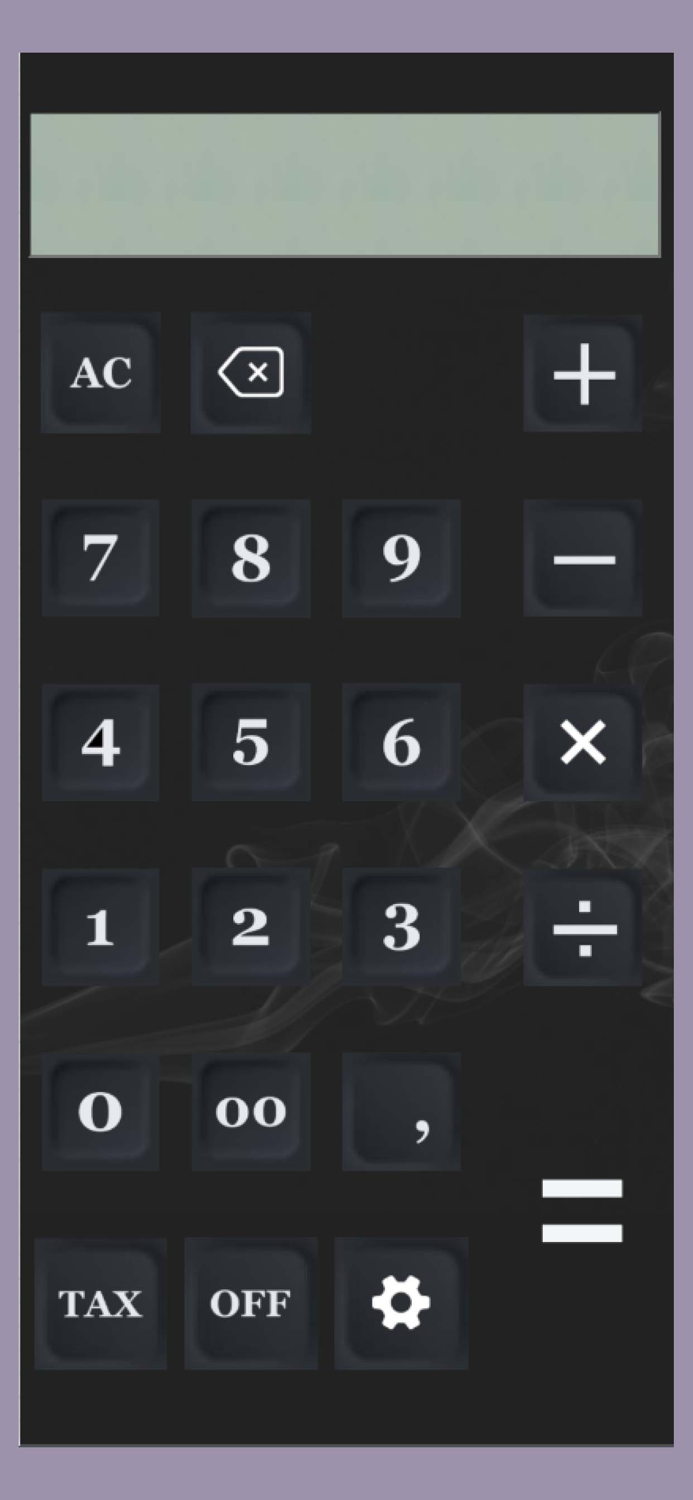 Simple Calculator FLAT calc