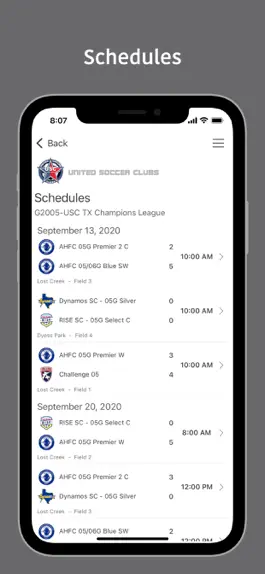 Game screenshot United Soccer Clubs apk