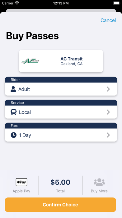 Token Transit Screenshot
