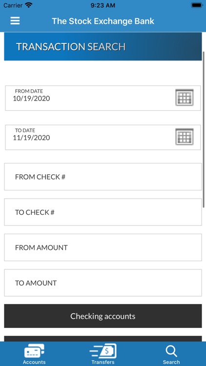 Stock Exchange Bank Mobile screenshot-3