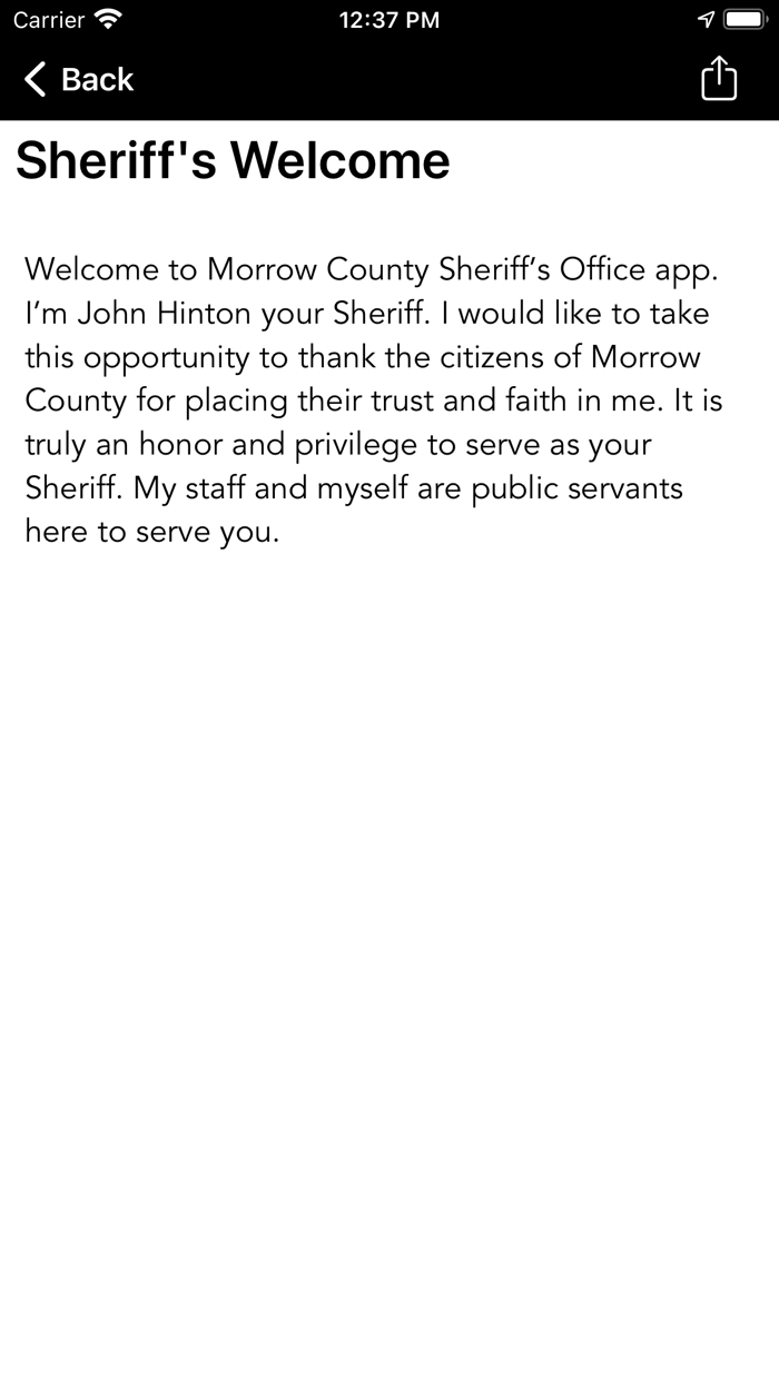 Morrow County Sheriff Ohio