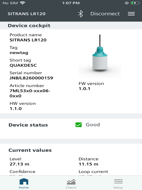 SITRANS mobile IQ screenshot 3