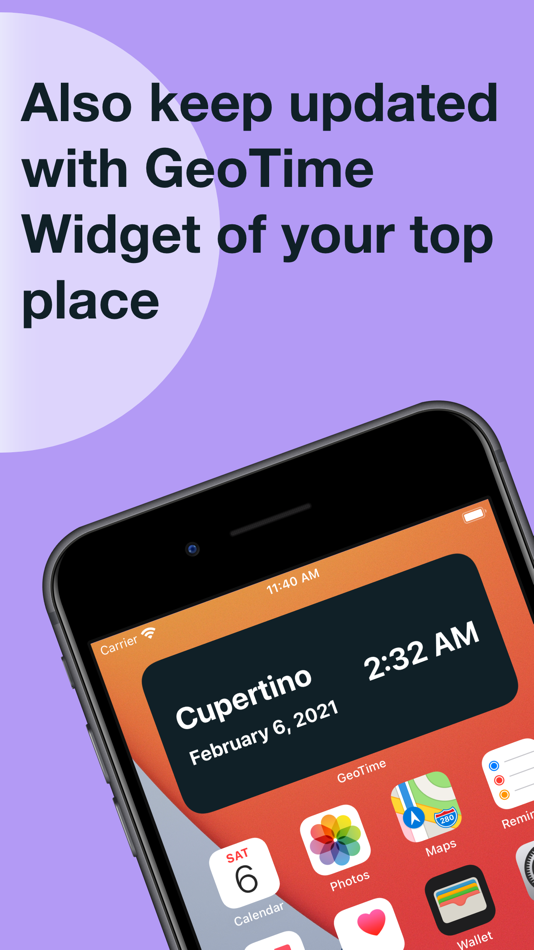 #5. GeographicalTime (iOS) Podle: Umut Onat Artuvan