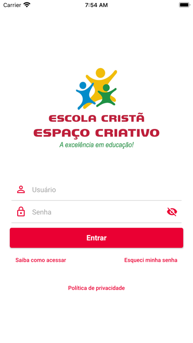 Espaço Criativo Screenshot