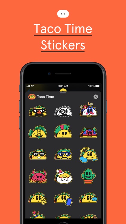 Taco Time Stickers screenshot-4