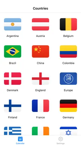 Game screenshot Football Calendar Plus apk