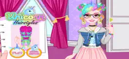 Game screenshot Unicorn hairstyles princess mod apk