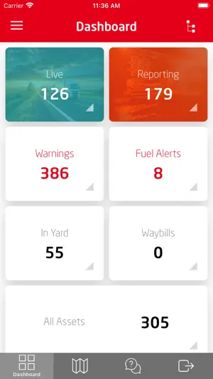 Globaltrack App screenshot 1
