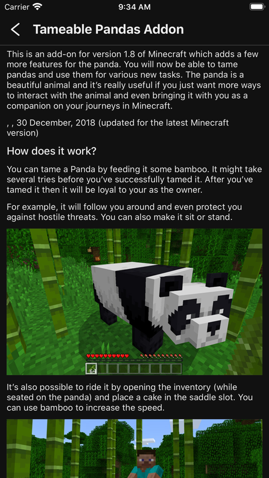 #8. Addons Server for Minecraft PE (iOS) Podle: Giang Pham Thi