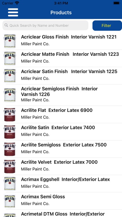 Miller Pro Paint Info