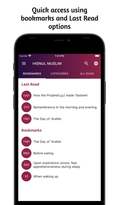Hisnul Muslim / Dua & Dhikr Screenshot