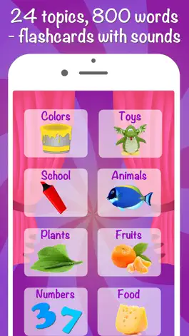 Game screenshot Italian language for kids Pro apk