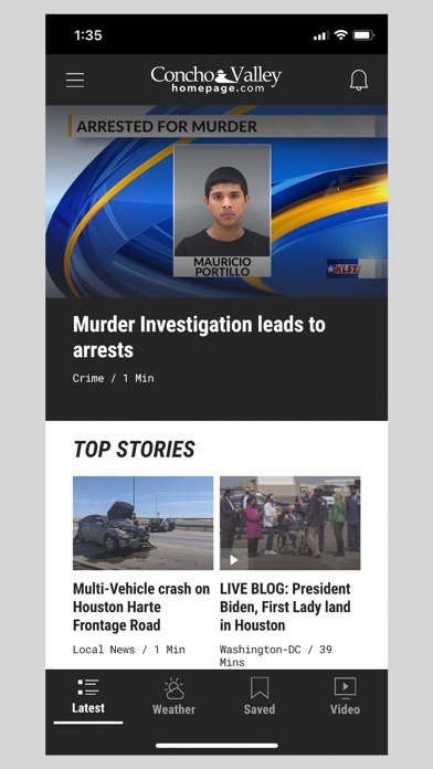 Concho Valley Homepage Screenshot